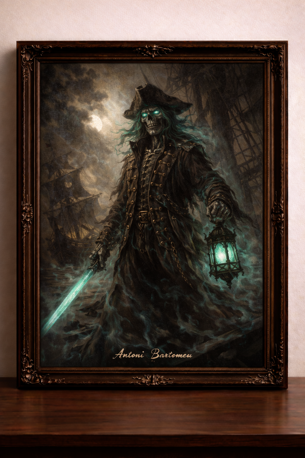 Fantôme du capitaine pirate